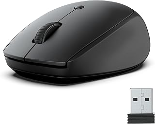 JLab Go Wireless Bluetooth Mouse, Battery Operated, Trimode(BT 5.0/5.0/2.4Ghz) with USB Adapter, Ergonomic, Compact, Mult…