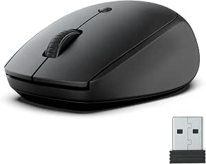 Vikye Mouse da Gioco, Mouse Wireless Alimentato a Batteria 2.4G, Mouse