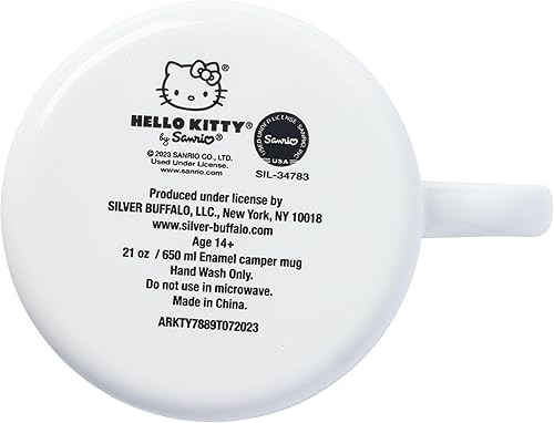 Vista 26 de Silver Buffalo Yellowstone Dutton Ranch - Taza esmaltada para caravana, 21 onzas Rancho Dutton de Yellowstone