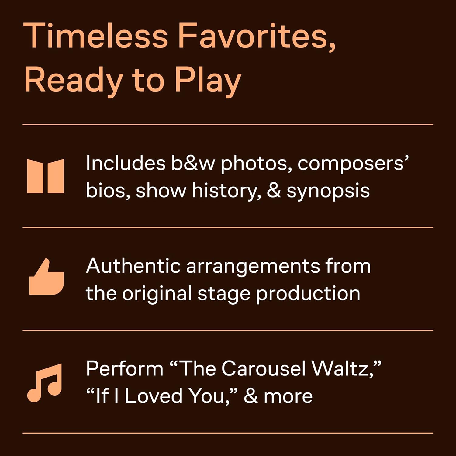 Rodgers and Hammerstein: Carousel- Vocal Selections, Revised Edition      Sheet music – January 1, 1987
