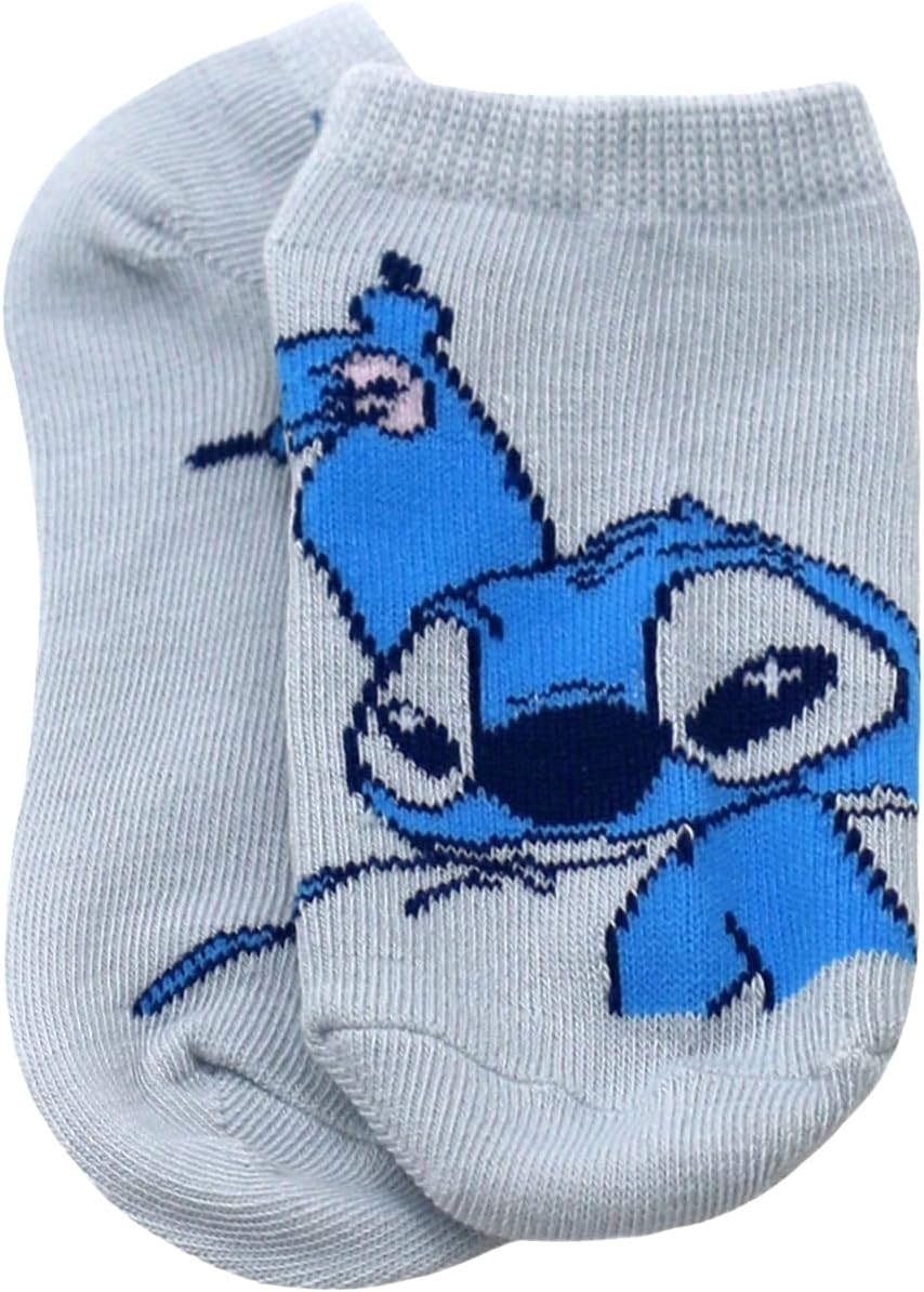 Socks for Girls, Lilo & Stitch 10 Pack No Show Sock Set for Kids, Toddler and Little Kids Shoe Sizes - Image 7
