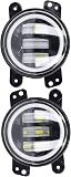 Yuecoom 10-30V Angel Eyes Light 30W 3000LM LED Antibrouillard Avant pour Voiture Camion Fourgon Remorque Universel - 9