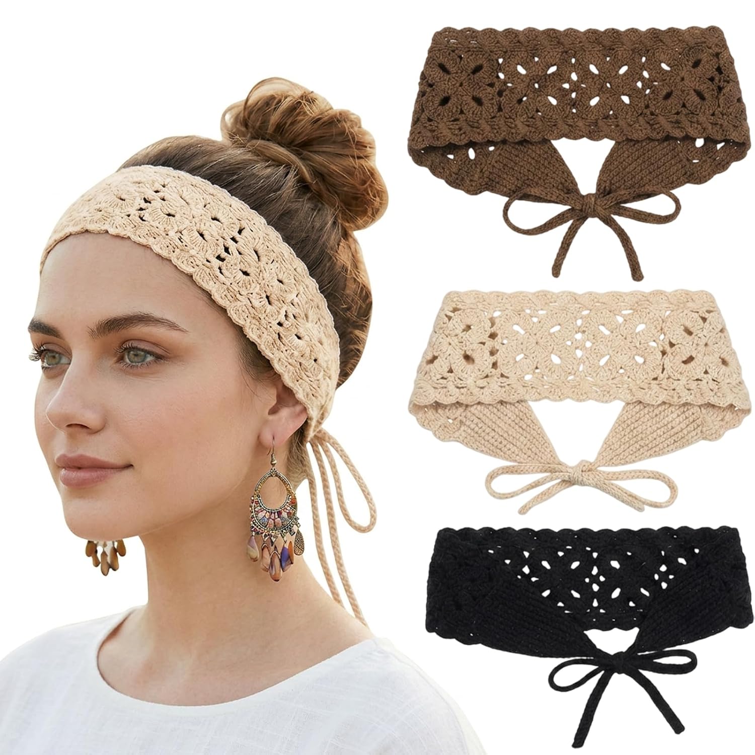 CZFDHP crochet bandana