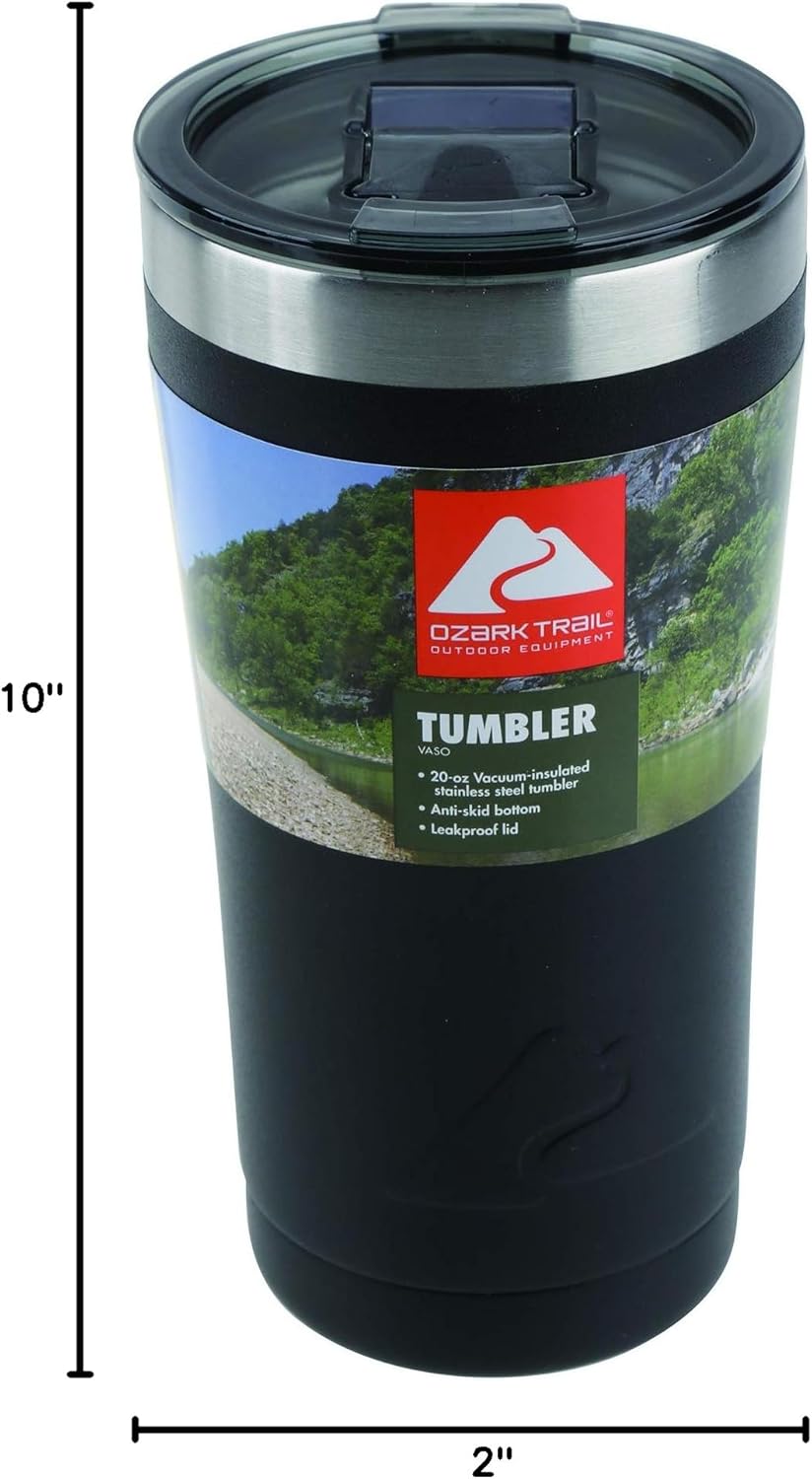 Dimensions of Ozark Trail 20-Ounce Tumbler