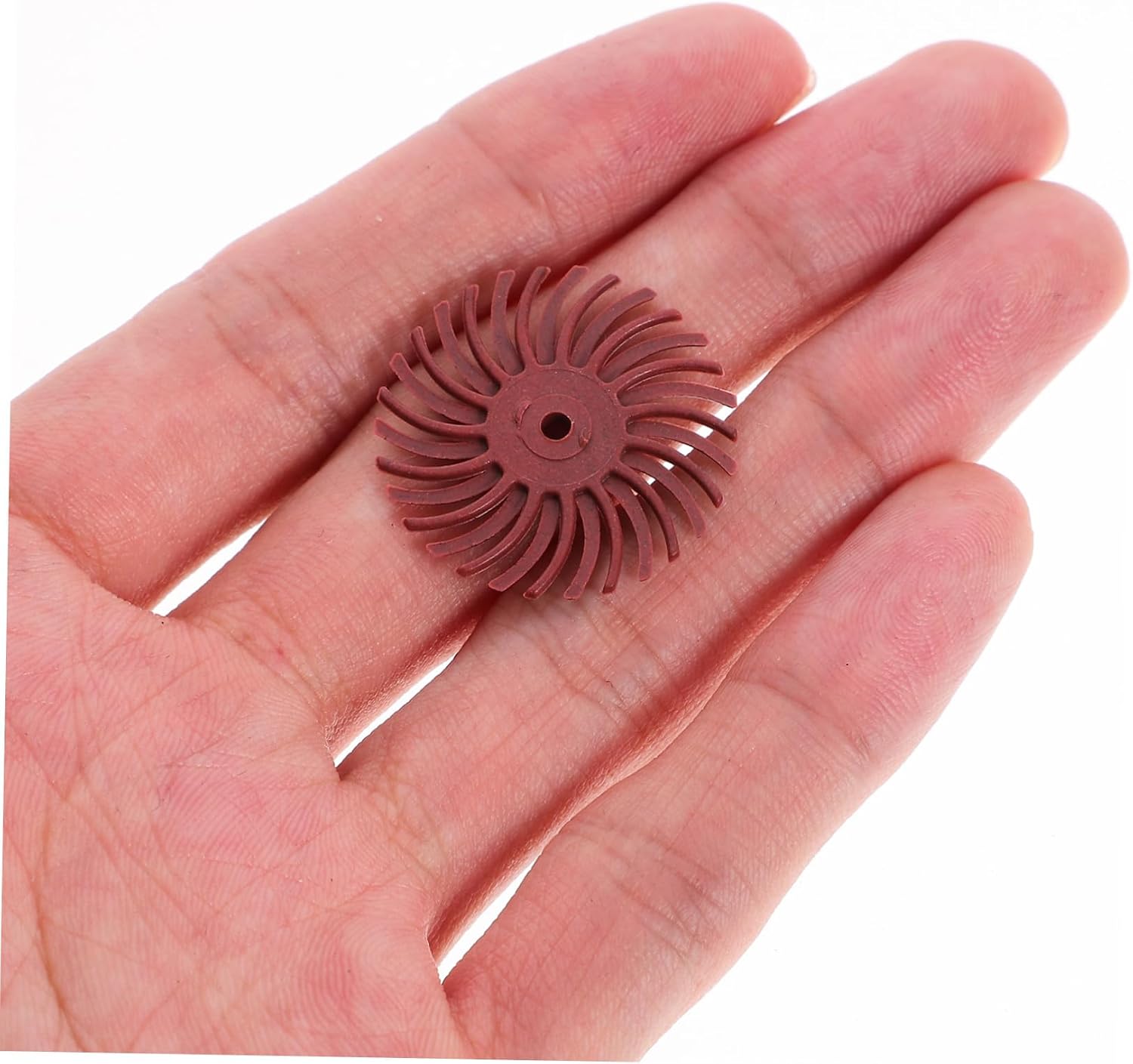 CHILDWEET Abrasive Bristle Discs for Polishing and Buffing Rotary Tool Accessories with Grits - Compatible with Die Grinders for Woodworking and Jewelry Making