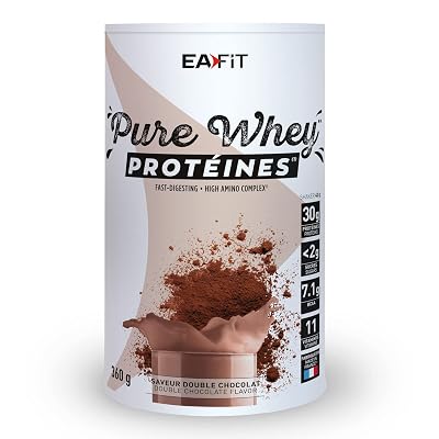 Whey Protein - Eafit - Proteine Whey - Double Chcoolat - 360 g