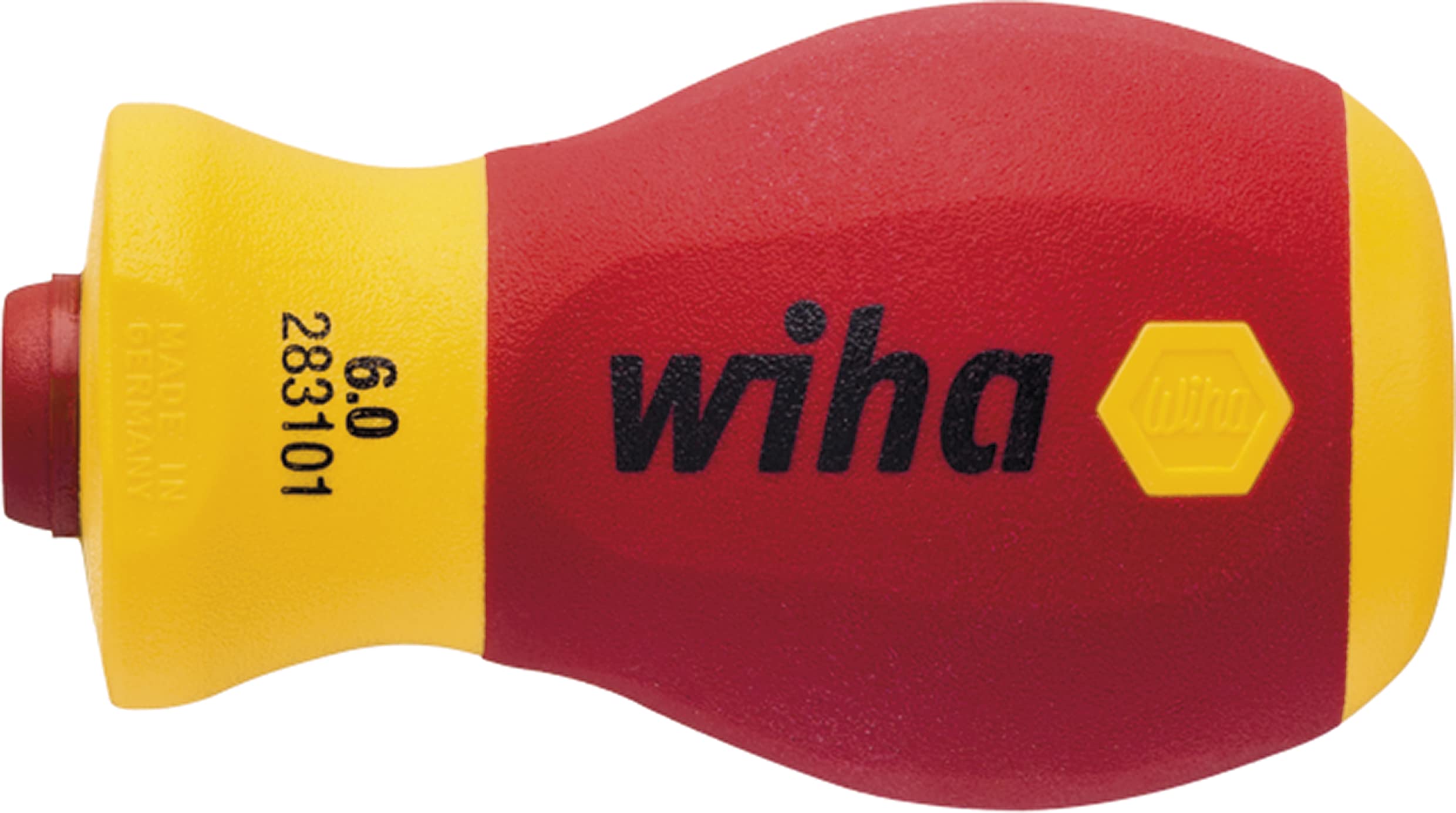 Tournevis fin VDE Wiha 41229 avec isolation pour l\'accès aux zones étroites