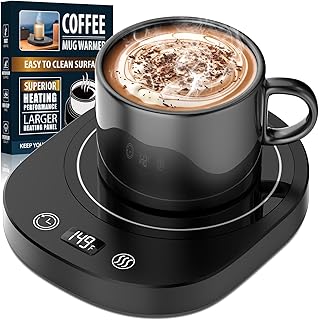 Agedbaby Mug Warmer with LED Display & Timer