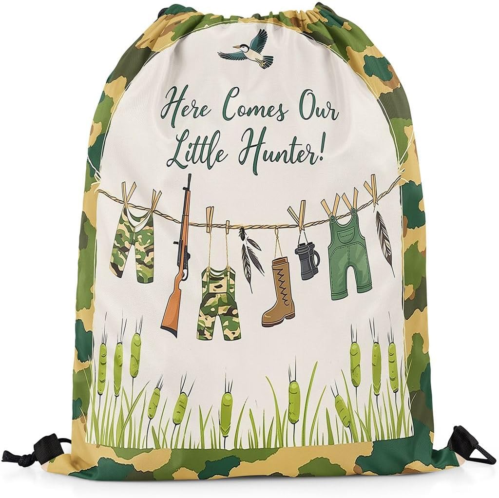 Feelyou Mallard Duck Drawstring Backpack Gym String Bag
