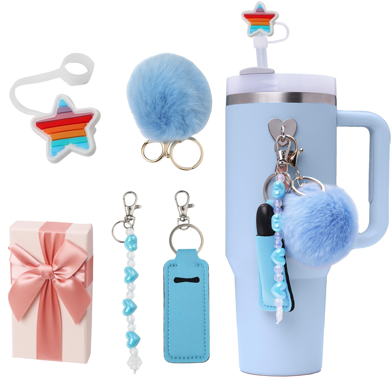 Amazon.com: Stanley Cup Accessories Set Gift for Women Valentines