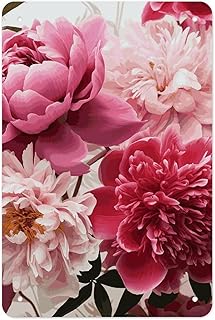 Personalized Painting Poster for Home, Custom Botanical Floral Poster Print for Wall Art, Fashion Prints Pictures for Bathroom, Bedroom, Living Room, Corridor Decor 11.8x7.9in