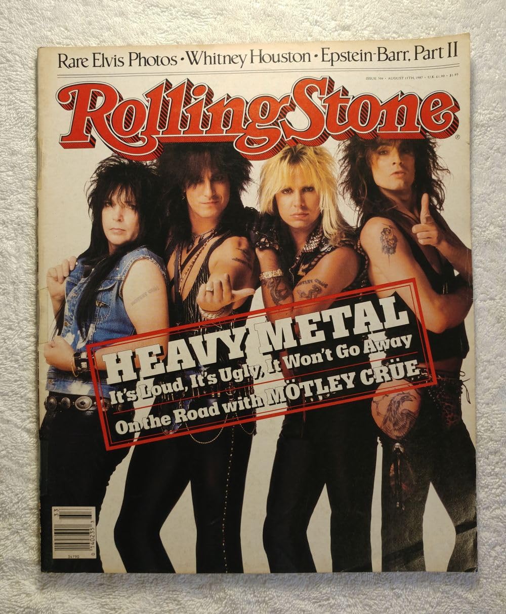 Mick Mars, Nikki Sixx, Vince Neil & Tommy Lee - Motley Crue