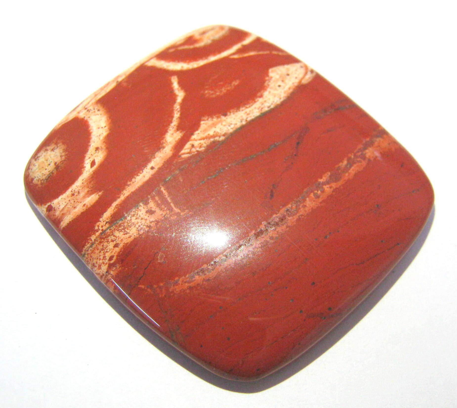 crystalmiracle RED JASPER POCKET CABOCHON CRYSTAL HEALING MEN WOMEN GIFT POSITIVE ENERGY CALM MEDITATION PROTECTIVE GEMSTONE HANDCRAFTED WELLNESS PALM STONE