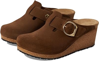 Birkenstock Fanny Wedge Clog - Suede