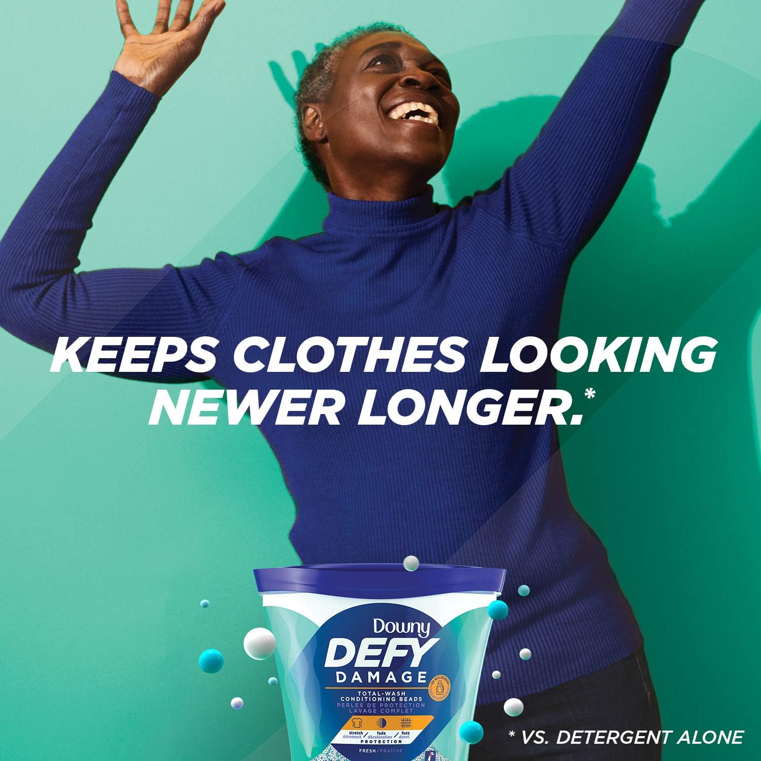 Downy Deft Damage Total In Wash Conditioning Beads, Floral Scent, 22.9 Ounce