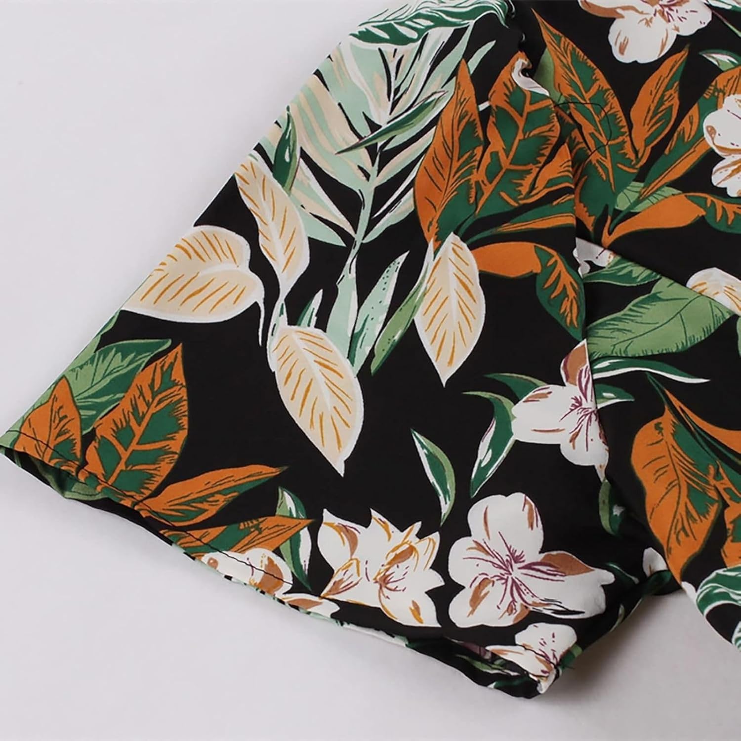 [ANOSO] 花柄 フォーマルワンピース レディース 半袖 可愛い 膝丈 エレガント パーティードレス 洋服 Aライン ロカビリー