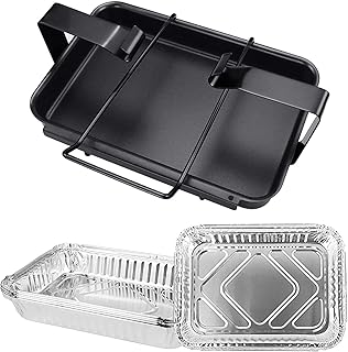 Utheer 7515 for Weber Grill Drip Pan Catch Pan Holder for Weber Genesis 1000-5500, Genesis Silver/Gold/Platinum, Genesis II Series, Platinum I/II, Grills Grease Tray Collection Pan Replacement Part