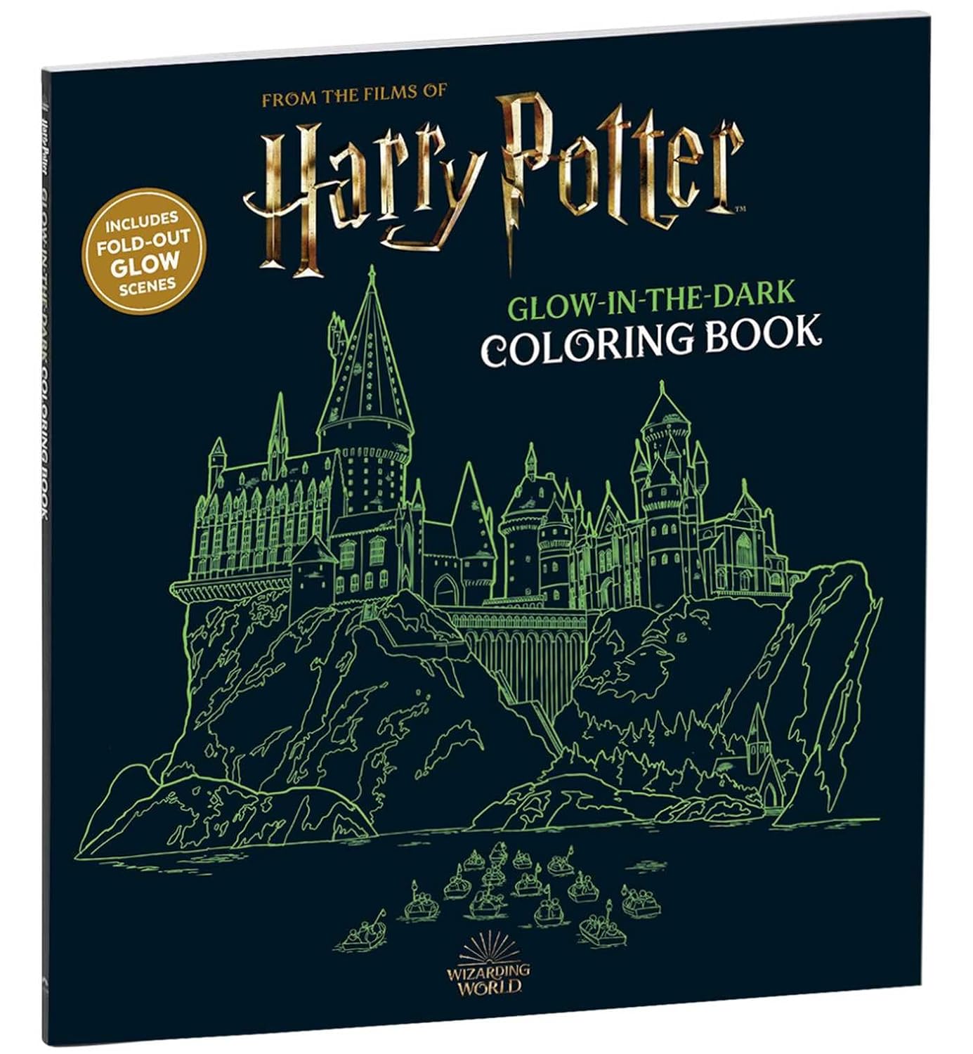 Harry Potter Glow-in-the-Dark Coloring Book - Image 2