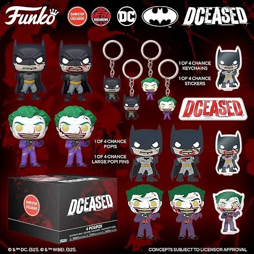 Miniatura 3 de Pop Funko DCeased Batman - Caja misteriosa de 4 piezas