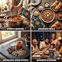 AADINATH Pav Bhaji Masala Powder Box, 100 gm gallery image