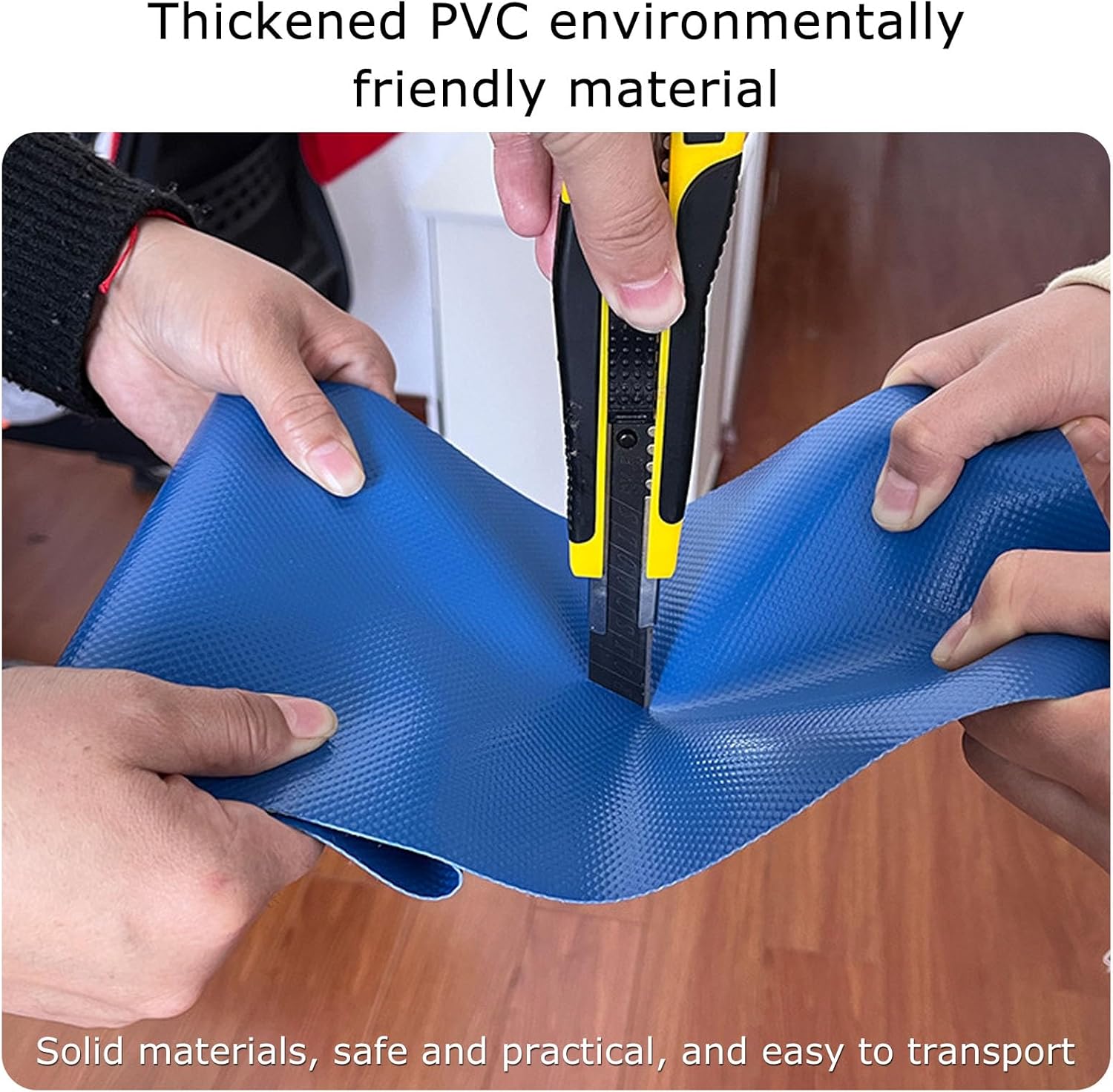 Soft Water Tank，, Rain Collector Barrel,Foldable Water Bladder Tanks Container Water Butt Rain Tank Kit,Large Capacity Resistant Water Barrel with Filter Spigot Overflow Kit(Size:5TONS)