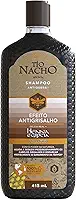 Tio Nacho Shampoo Antiqueda Hidratante Com Henna Egipcia E Geleia Real Para Cabelos Grisalhos, Fortalecimento E Nutrição Profunda Dos Fios 415 Ml 1-Pack