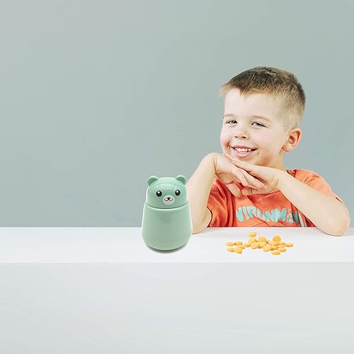 Miniatura 7 de Trituradora de pastillas grande y molinillo  Pulveriza fácilmente vitaminas y tabletas  Limpieza conveniente  Verde