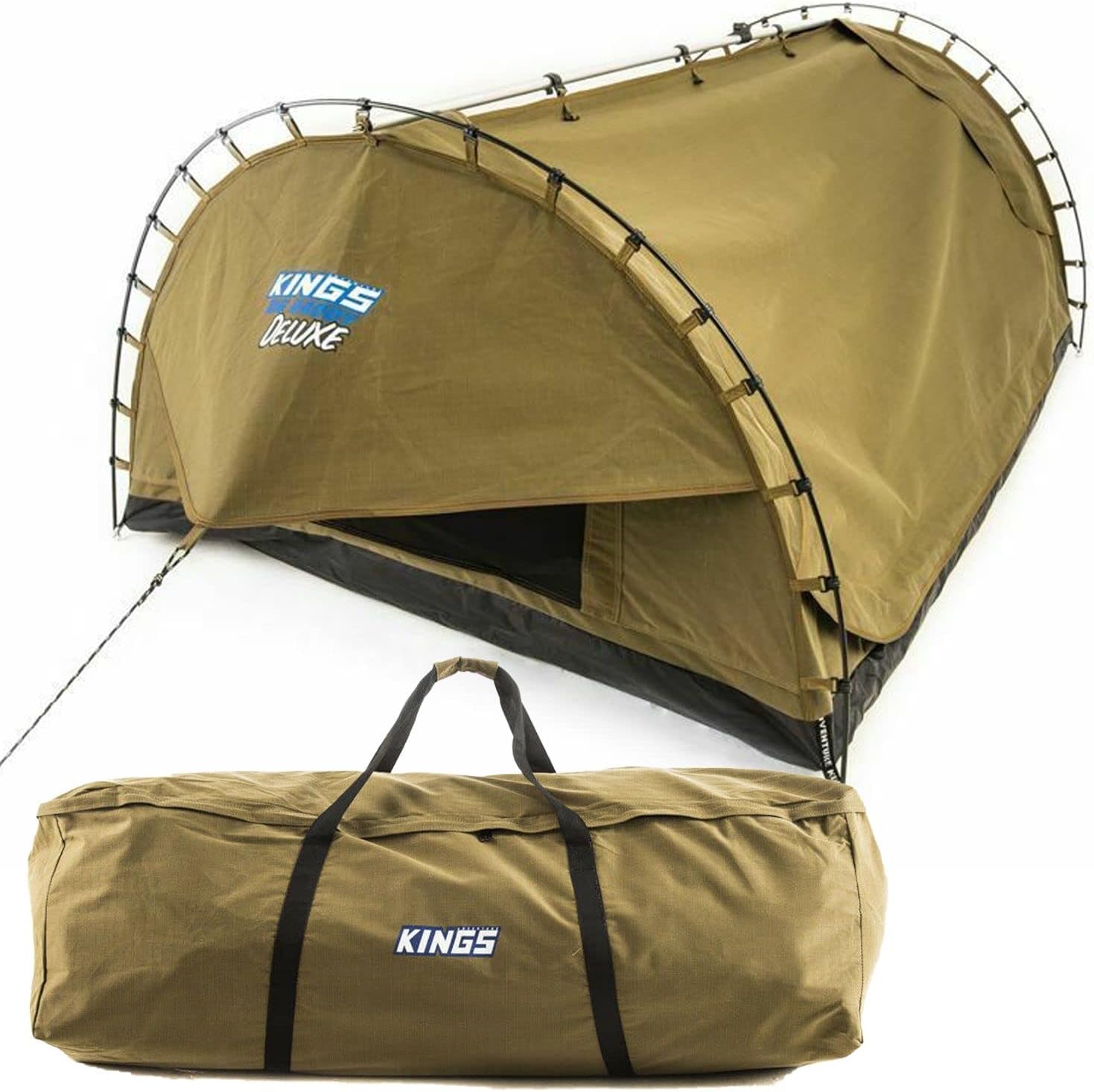Tente Swag Double Adventure Kings Big Daddy Deluxe + Sac De Rangement - Neuf, Pour Camping Et Festivals