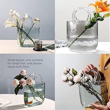 Fifth Avenue Crystal製 赤 ガラス製 ハンドバッグ型 花瓶 Fifth Avenue Crystal製 赤 ガラス製 ハンドバッグ型 花瓶