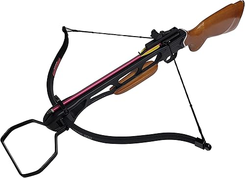SAS Manticore 150lbs Hunting Crossbow Madera,Negro (Black Fiber)