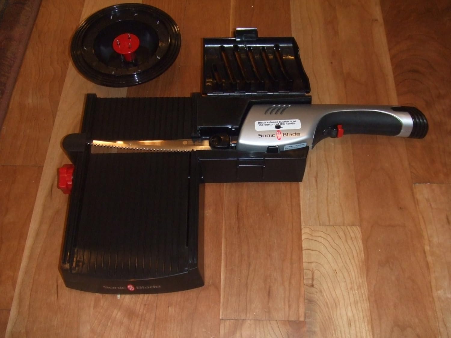 Sonic Blade Cordless Rechargeable Knife: Electric Food Slicers: Home & Kitchen