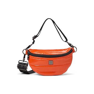 THINK ROYLN Shining Star Handbags Glossy Orange, Polyester