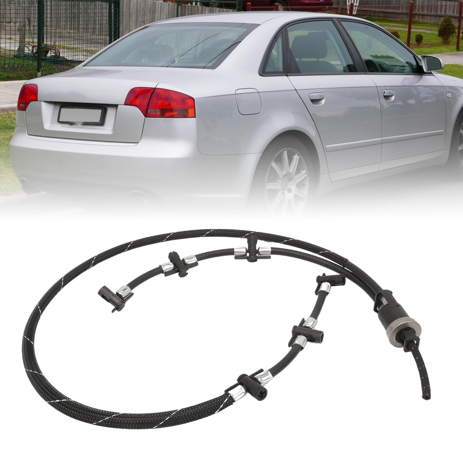 Tubos de retorno de inyector de combustible para A4 (2004-2012), A4 Avant (2004-2008), Cabrio (2006-2009), Avant (2006-2008), A5 (2007-2012), A6 (2004-2011) ‎059130218H
