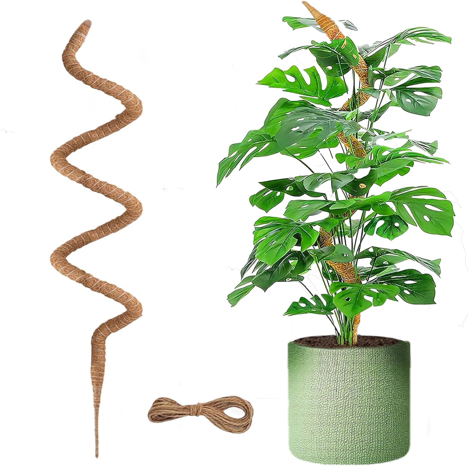 Amazon.com : Moss Pole, 48 Inch Bendable Monstera Plant Support
