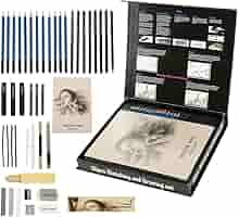 デッサン参考書　大量セット Amazon.co.jp: プロのデッサンスケッチ鉛筆セット14個アート