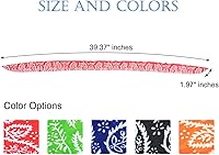 Vista 6 de Bufanda de enfriamiento de hielo, bandana de enfriamiento para cuello, bufandas de enfriamiento para hombres y mujeres, actividades al aire libre