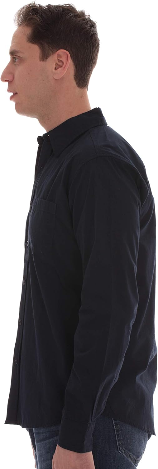 Whiskey & Oak Slim Fit Solid Casual Button Down Shirt for Men 100% Cotton - Image 2