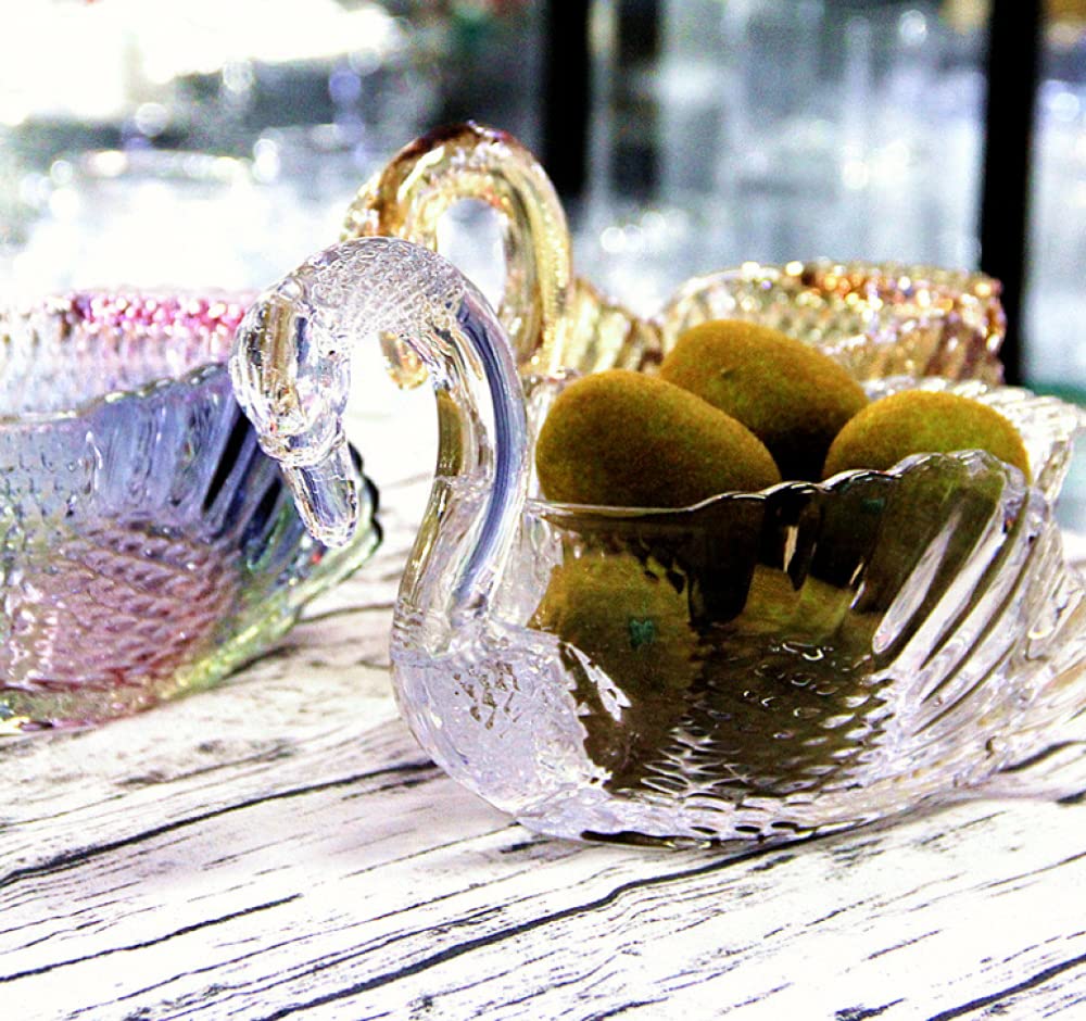 VanEnjoy 2-Pack 6 Inch Ceramic Candy Dish - White Decorative Bowl With Gold Flower Rim, Oven & Dishwasher Safe - View #6