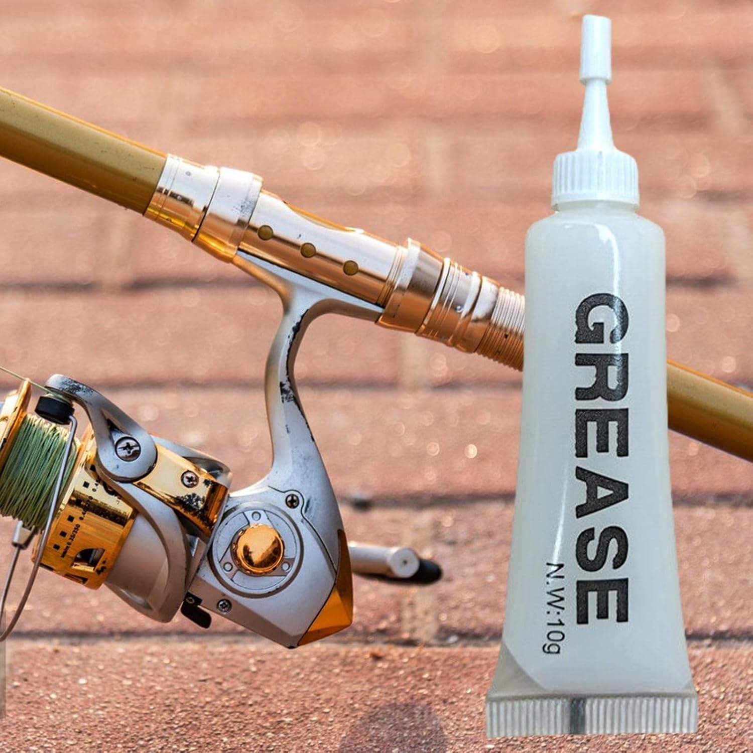 Amazon.co.jp 潤滑グリース リール用オイル・グリス リールグリース 釣りリール用油 10g フィッシングリールオイルとグリース