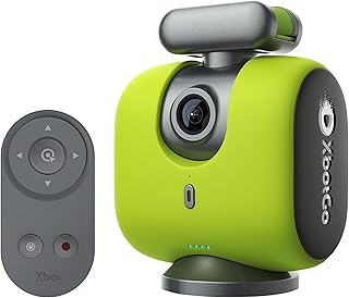 XbotGo Chameleon Cámara Deportiva Automática 4K 60FPS-Cámara de Acción con Seguimiento para Fútbol y Baloncesto en Deportes de Equipo, Transmitir en Directo, Compatible con iOS y Android (Verde Limón)