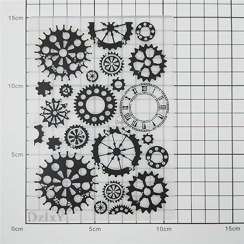 Vista 91 de DzIxY Geometría Fondo Plástico Carpetas de grabación en relieve para tarjetas Suministros DIY Papel 3D Scrapbook Plantillas Álbum Artesanía