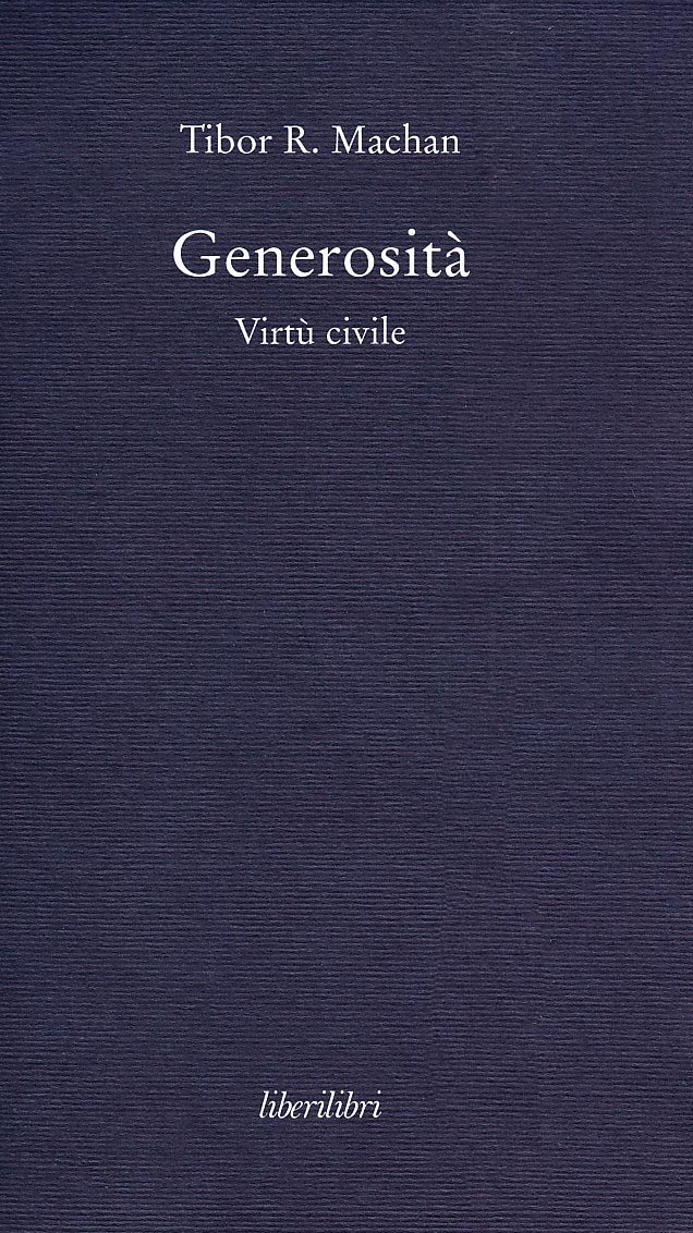 Generosità. Virtù Civile - 4