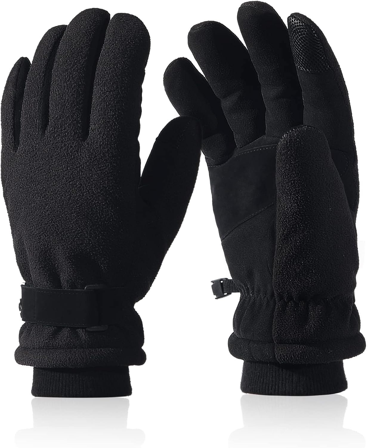 Men Women Winter Gloves Waterproof Touchscreen Windproof Anti-Slip Thermal Glove for Cold Weather at  Men’s Clothing store