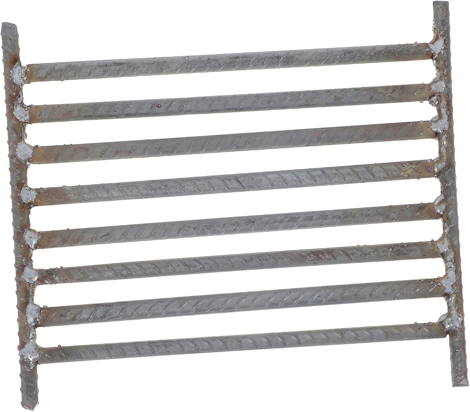 ibasenice Heavy Duty Iron Cooking Grate for Fire Pit and BBQ Firewood Burning Rack and Efficient Grate for Outdoor Camping and Cooking