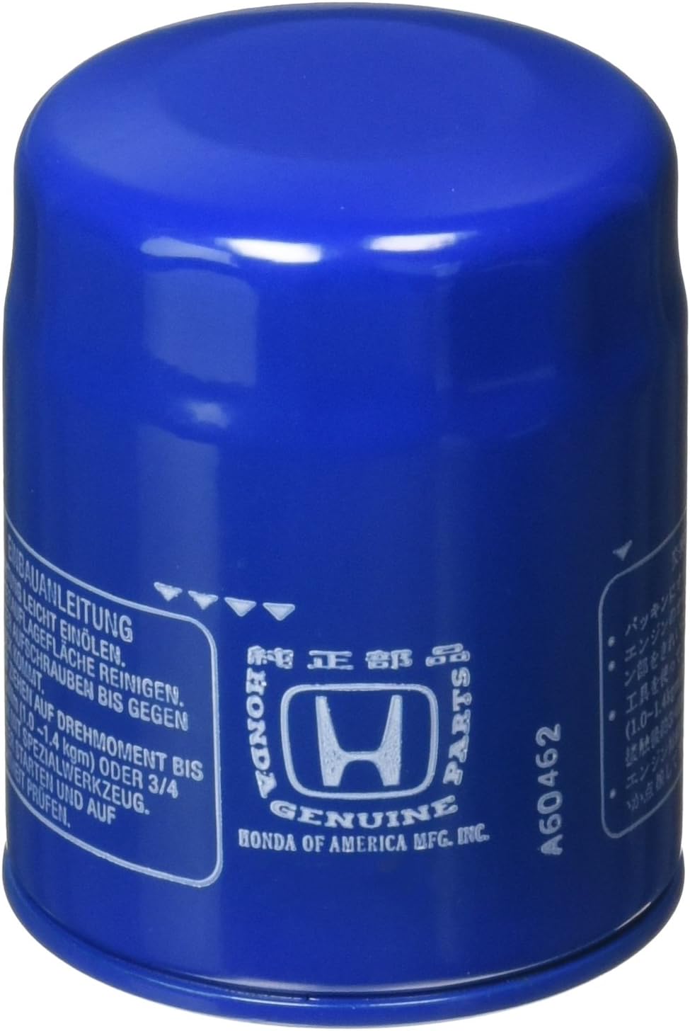 Honda Genuine 15400-PLM-A02 Oil (Honeywell) Filter, Blue