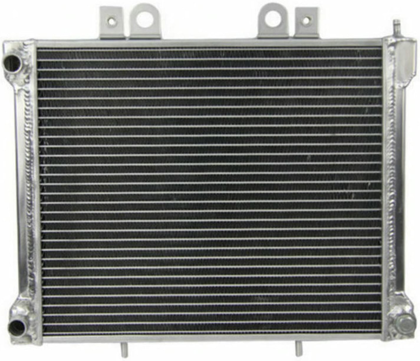 Radiator for 2002-2005 Polaris Sportsman 600 700 TWIN 4X4 1240103 1240534, 2 Row Full Performance Aluminium Radiator