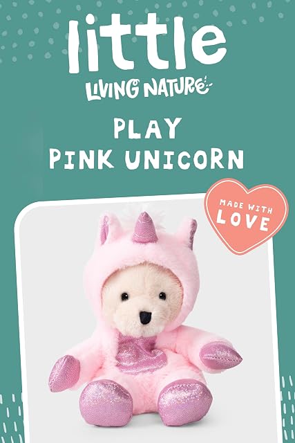 Foto 2 de 6 de Living Nature Little Play Unicornio Rosa Peluche