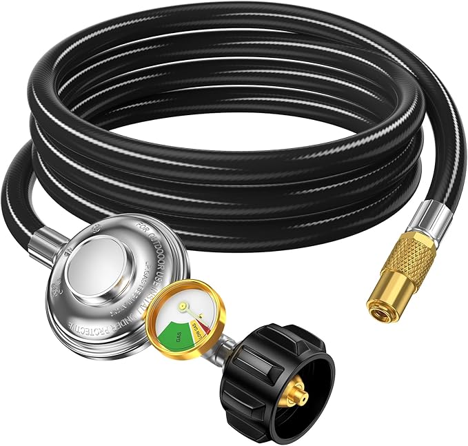 Propane Hose Adapter & Regulator Fit for Blackstone Griddle to