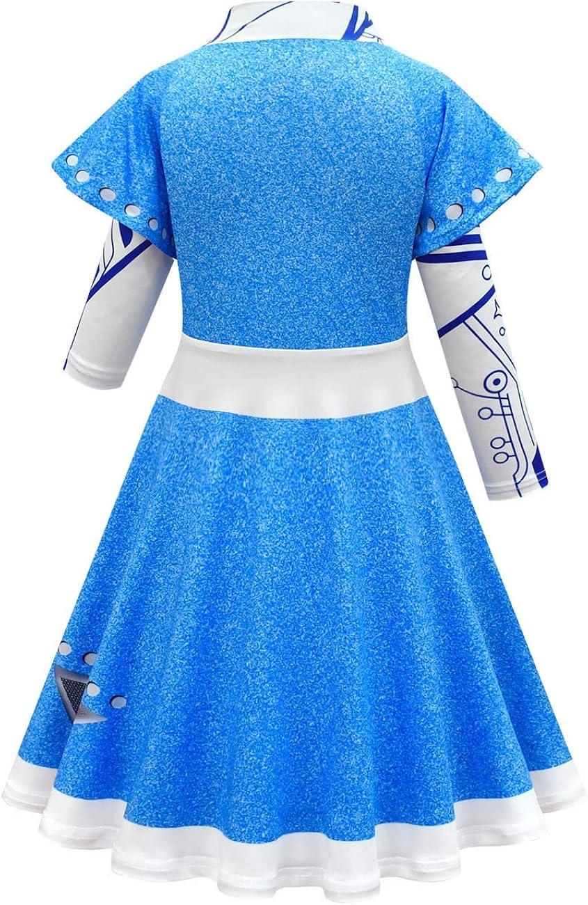 Miniatura 2 de Disfraz de zombies para niños y niñas, disfraz de alien Addison para Halloween y cosplay