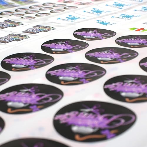 Miniatura 6 de Paquete de 150 calcomanías personalizadas para diseñar tus propias etiquetas personalizadas, calcomanías de texto, nombre, imagen y foto